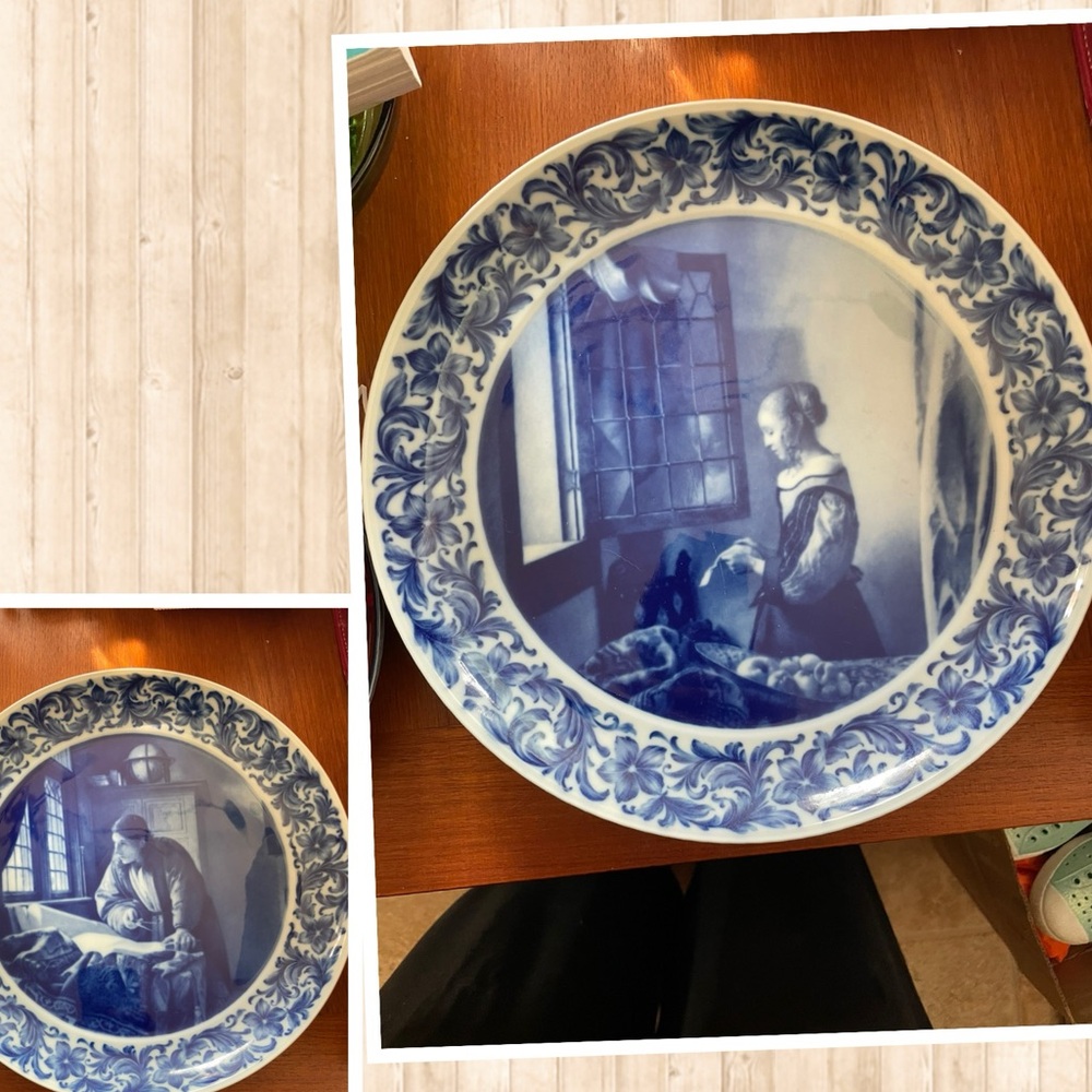 Berlin Design Vintage Collector Plates - The Geographer.